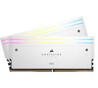 CORSAIR Dominator Titanium RGB DDR5 RAM 32GB (2x16GB) 6000MHz CL30-36-36-76 1.40V AMD Expo Intel XMP 3.0 Memoria de Ordenador de Sobremesa - Blanco (CMP32GX5M2B6000Z30W)
