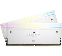 CORSAIR DOMINATOR TITANIUM RGB DDR5 RAM 96GB (2x48GB) 6000MHz CL30-36-36-76 1.40V AMD EXPO Intel XMP 3.0 Memoria de Ordenador de Sobremesa - Blanco (CMP96GX5M2B6000Z30W)
