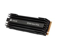 Corsair Force Series MP600 PCIe Gen.4 SSD M.2 NVMe 1TB (Velocidad de Lectura secuencial de hasta 4950 MB/s y de Escritura secuencial de hasta 4250 MB/s, 3D TLC NAND de Alta Densidad) Negro