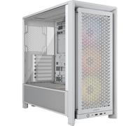 Corsair FRAME 4000D RS ARGB Semi Torre E-ATX Cristal Templado USB-C Blanca