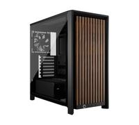 Torre E-ATX Corsair 4000D RS Wood Black Walnut Cristal Templado