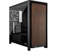 CORSAIR Frame 4000D Wood RS Chasis para PC ATX Semitorre - Negro y Nogal