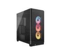 Caja ordenador corsair frame 4500x lx - r rgb atx cristal templado negra