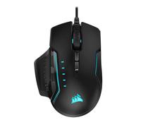 Corsair GLAIVE RGB PRO ratón USB Tipo-A Óptico 18000 DPI Derecho