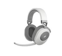Corsair HS65 Wireless Auriculares para Juegos Multiplataforma con Bluetooth - Dolby 7.1 Sonido Envolvente - Micrófono Omnidireccional - iCUE - PC, Mac, PS5, PS4, Nintendo Switch, Móvil - Blanco