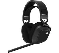 Corsair HS80 RGB Wireless Auriculares Inalámbricos para Juegos Multiplataforma RGB - Dolby Atmos - Micrófono Omnidireccional - Compatible con iCUE - PC, Mac, PS5, PS4 - Carbono