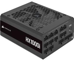Corsair HX1000i, HXi Series, 80 Plus Platinum Fully Modular Ultra-Low Noise ATX Digital Power Supply (Triple EPS12V Connectors, 140mm Fluid Dynamic Bearing Fan, Zero RPM Fan Mode) Black