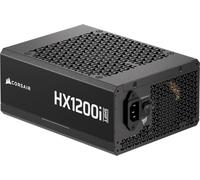 CORSAIR HX1200i Shift Fuente de Alimentación de Alto Rendimiento - iCUE Link System Hub Integrado, Cable Nativo 12V-2x6, ATX 3.1 & PCIe 5.1, Conectores Laterales, Cybenetics Platinum - Negro