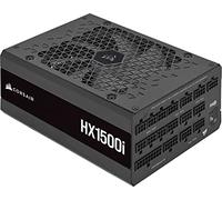 Corsair HX1500i - Fuente de alimentación Digital ATX de Ruido Ultra bajo Totalmente Modular (Tres Conectores EPS12V, Ventilador de rodamiento dinámico Fluido de 140 mm, Modo Cero RPM, eficiencia