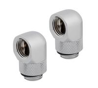Corsair Hydro X Series 90° Rotary Pack 2 Adaptadores Cromo