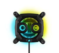 Corsair Hydro X Series XC7 RGB PRO Bloque de Refrigeración Líquida para CPU Intel LGA 1700, 1200, 115X y Zócalo AMD AM4 (Placa Refrigerante de Cobre, Más de 110 Aletas de Microrrefrigeración) Negro