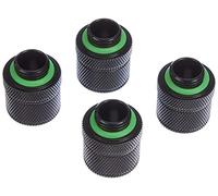 CX-9051002-WW hardware accesorio de refrigeración Negro, Conexión "negro, Negro, Racor, Líquido, Latón, 1/4"", 4 x Compression fittings"