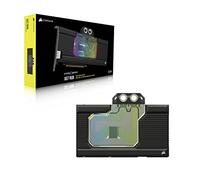 Corsair Hydro X Series XG7 RGB 3090 Ti Founders Edition Bloque de Refrigeración Líquida para GPU - para NVIDIA GeForce RTX 3090 Ti FE (Diseño con Placa Refrigerante de Cobre Niquelada) Negro