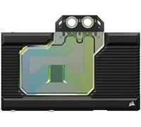 Corsair Hydro X Series XG7 RGB 4080 Founders Edition Bloque de refrigeración líquida para GPU - para NVIDIA GeForce RTX 4080 FE - Bloque de refrigeración líquida para GPU de Cobre - Negro