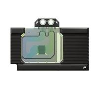 CORSAIR Hydro X Series XG7 RGB 4080 Strix/TUF Bloque de refrigeración líquida para GPU - para ASUS ROG Strix y TUF Gaming GeForce RTX 4080 - de Cobre niquelado - con Placa Trasera incluida - Negro