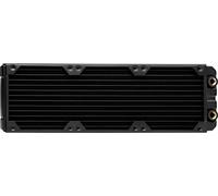 Corsair Hydro X Series, XR5 360 mm Radiador de Refrigeración Líquida (Tres Montaje de Ventilador de 120 mm, Fácil Instalación, Diseño Cobre, Guías Tornillos Integradas, Grosor 30 mm) Negro