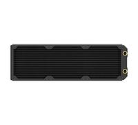 Corsair Hydro X Series XR5 Neo de 420 mm Radiador de refrigeración líquida - Núcleo de Cobre - Optimizado para Funcionamiento silencioso - 3 Unidad para radiador de 140 mm - Roscas G1/4” - Negro