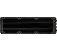 Corsair Hydro X Series, XR7 360 mm Radiador de Refrigeración Líquida (Tres Montaje de Ventilador de 120 mm, Fácil Instalación, Diseño Cobre, Guías Tornillos Integradas, Delgado) Negro