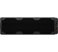 CORSAIR Hydro X Series XR7 360mm V2 Radiador de Refrigeración Líquida - Compatible con iCUE Link - 3 Soportes de Ventilador de 120 mm - Placas de protección de Tornillo - Roscas G1/4" - Negro
