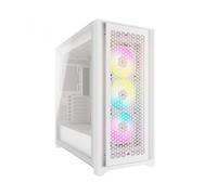 Corsair iCUE 5000D RGB AirFlow Tempered Glass True White - Caja e-ATX Reacondicionada