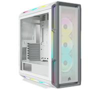 Corsair iCUE 5000T RGB - Carcasa ATX para PC de Torre Media, 208 LED RGB direccionables Individualmente, se Adapta a múltiples radiadores de 360 mm, fácil gestión de Cables, 3 Ventiladores Corsair