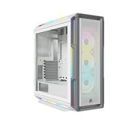 Corsair iCUE 5000T RGB - Carcasa ATX para PC de Torre Media, 208 LED RGB direccionables Individualmente, se Adapta a múltiples radiadores de 360 mm, fácil gestión de Cables, 3 Ventiladores Corsair