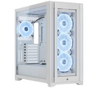Corsair iCUE 5000X RGB QL Edition Cristal Templado USB 3.1 Blanca