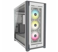 Corsair iCUE 5000X RGB White Cristal Templado