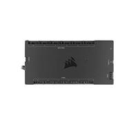 Corsair iCUE COMMANDER CORE XT, controlador digital de iluminación RGB y velocidad de ventiladores (Hasta 6 ventiladores PWM y 264 LEDs RGB, Modo cero RPM, Monitoreo temperatura) Negro (CL-9011112-WW)