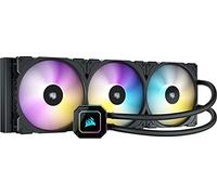 Corsair iCUE H170i ELITE CAPELLIX Refrigeración Líquida de CPU 33 LED RGB CAPELLIX Ultrabrillantes, Radiador 420mm, Tres Ventiladores PWM de Magnética de 140 mm, iCUE COMMANDER CORE Incluido Negro
