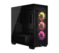 Corsair iCUE LINK 3500X RGB Semi Torre Cristal Templado USB-C Negra