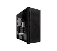 CORSAIR 9000D RGB Airflow Chasis para PC Supertorre - Amplio Interior - Montaje de Ventiladores InfiniRail™ - Sin Ventiladores Incluidos - iCUE Link System Hub Incluido - Negro