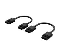 Corsair iCUE LINK Cables - 100mm Recto - Negro