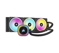 CORSAIR iCUE LINK H150i RGB Refrigerador Líquido Para CPU - 360mm AIO - Ventiladores QX120 RGB - Se Adapta a Intel LGA 1700, AMD AM5 - Concentrador de Sistema iCUE LINK Incluido - Negro