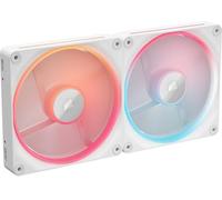 Corsair iCUE LINK LX140-R RGB Pack Doble Ventilador Suplementario PWM 140mm Blanco