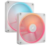 Corsair iCUE LINK LX140-R RGB Pack Doble Ventilador Suplementario PWM 140mm Blanco