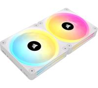CORSAIR iCUE LINK QX140 RGB 140mm Ventilador - Paquete Doble - Blanco