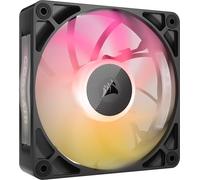 CORSAIR iCUE Link RX120 MAX RGB 120 mm PWM Ventilador Grueso - Alta Presión Estática - Rodamiento Magnético de Cúpula - Ventilador Individual - Negro