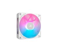 CORSAIR iCUE LINK RX120 MAX RGB 120mm PWM Ventilador Grueso - Alta Presión Estática - Rodamiento Magnético de Cúpula - Ventilador Único - Blanco