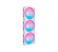 Corsair iCUE Link RX120 RGB Max Starter Kit White (Pack de 3) - Ventilador