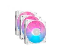 Corsair iCUE Link RX120 RGB Starter Kit Blanco 120mm Pack de 3 Ventiladores