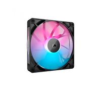 Corsair iCUE Link RX140 Ventilador PWM RGB de 140 mm - Rodamiento de Cúpula Magnética - Ventilador Único - Negro