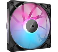 CORSAIR iCUE Link RX140 Ventilador PWM RGB de 140 mm - Rodamiento de Cúpula Magnética - Ventilador Único - Negro
