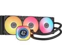 CORSAIR iCUE Link Titan 360 RX LCD Refrigeración Líquida de CPU - Motor de Refrigeración FlowDrive - Intel LGA 1851/1700, AMD AM5/AM4 - 3X RX120 RGB Ventiladores - iCUE Link Hub Incluido - Negro