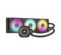CORSAIR iCUE LINK TITAN 360 RX Refrigerador Líquido RGB Para CPU - 360mm AIO - 3x RX120 Ventiladores RGB Incluidos - Compatible con Intel LGA 1851/1700, AMD AM5/AM4 - Hub iCUE LINK Incluido - Negro
