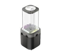 CORSAIR iCUE Link XD5 RGB Elite Bomba y Depósito - Bomba D5 PWM - 22 LED RGB Direccionables - Depósito Transparente de 440 ml - Cuerpo Metálico - Gris Sigiloso