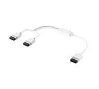 CORSAIR iCUE LINK Y-Cable - 600mm Recto - Blanco
