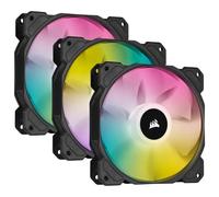 Corsair iCUE SP120 RGB ELITE Performance 120 mm PWM Triple Fan Kit con iCUE Lighting Node CORE