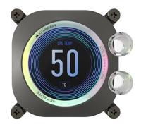Corsair iCUE XC7 RGB ELITE LCD Bloque de Agua para CPU Gris Sigilo