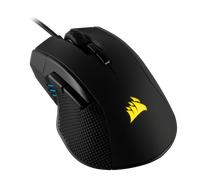Corsair Ironclaw RGB - Ratón Óptico para Juego (con cable, mano derecha, USB, 18000 DPI, Negro)
